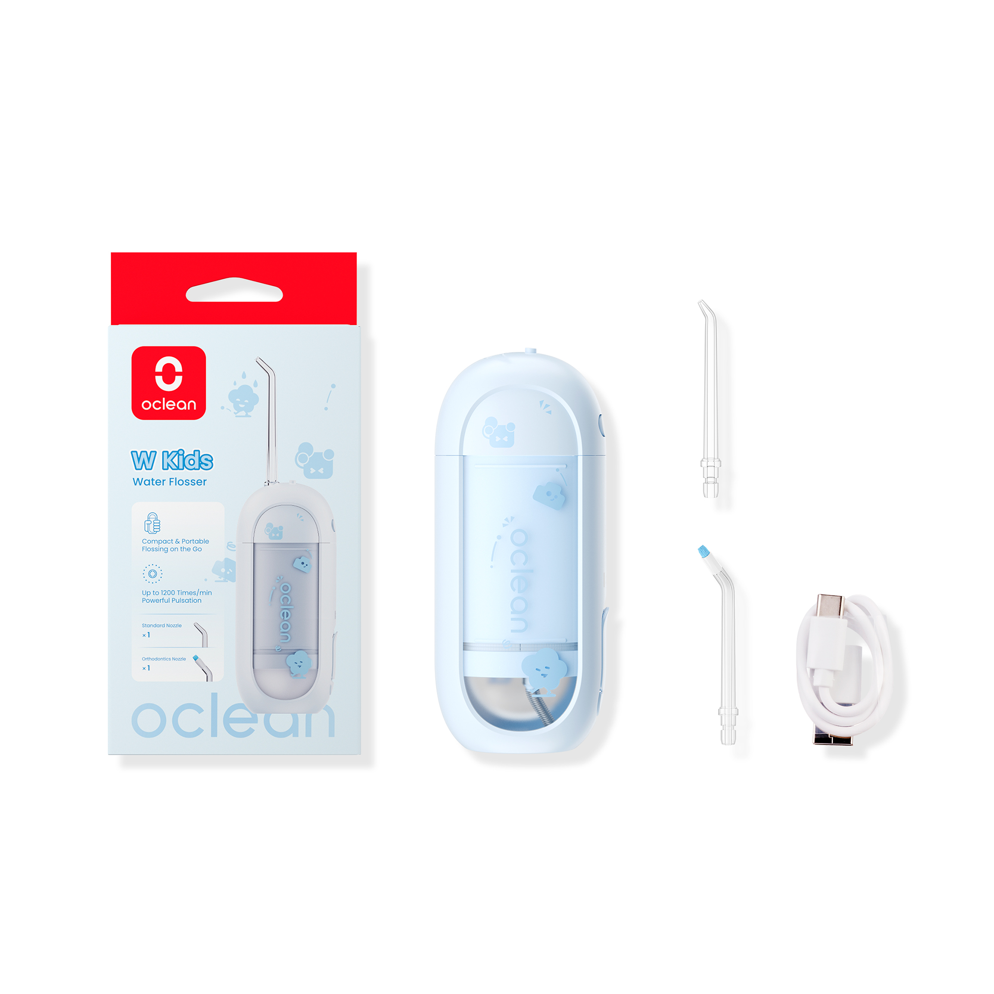 Ирригатор Oclean W Kids (Голубой)